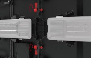 LEDビジョン　連結背面